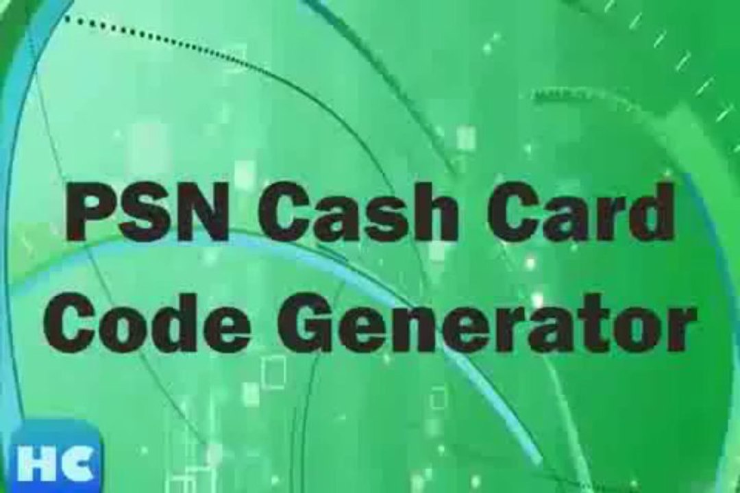PSN Playstation Network Cash Card code generator updated version ) Free download xvid
