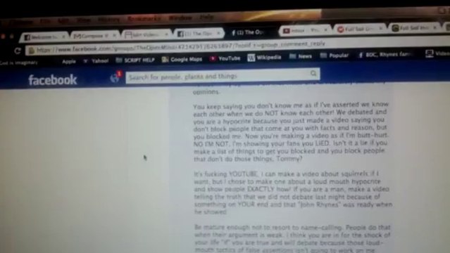 EXPOSING TOMMY SOTOMAYOR AS THE FRAUD HE IS!!!