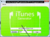 Download iTunes Gift Card Code Generator 2013 Tested and Daily Updated 1000% Working