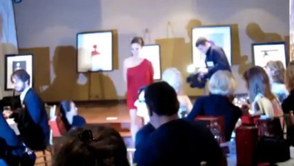 Supermodel Laura Guttridge at 'East Meets West'