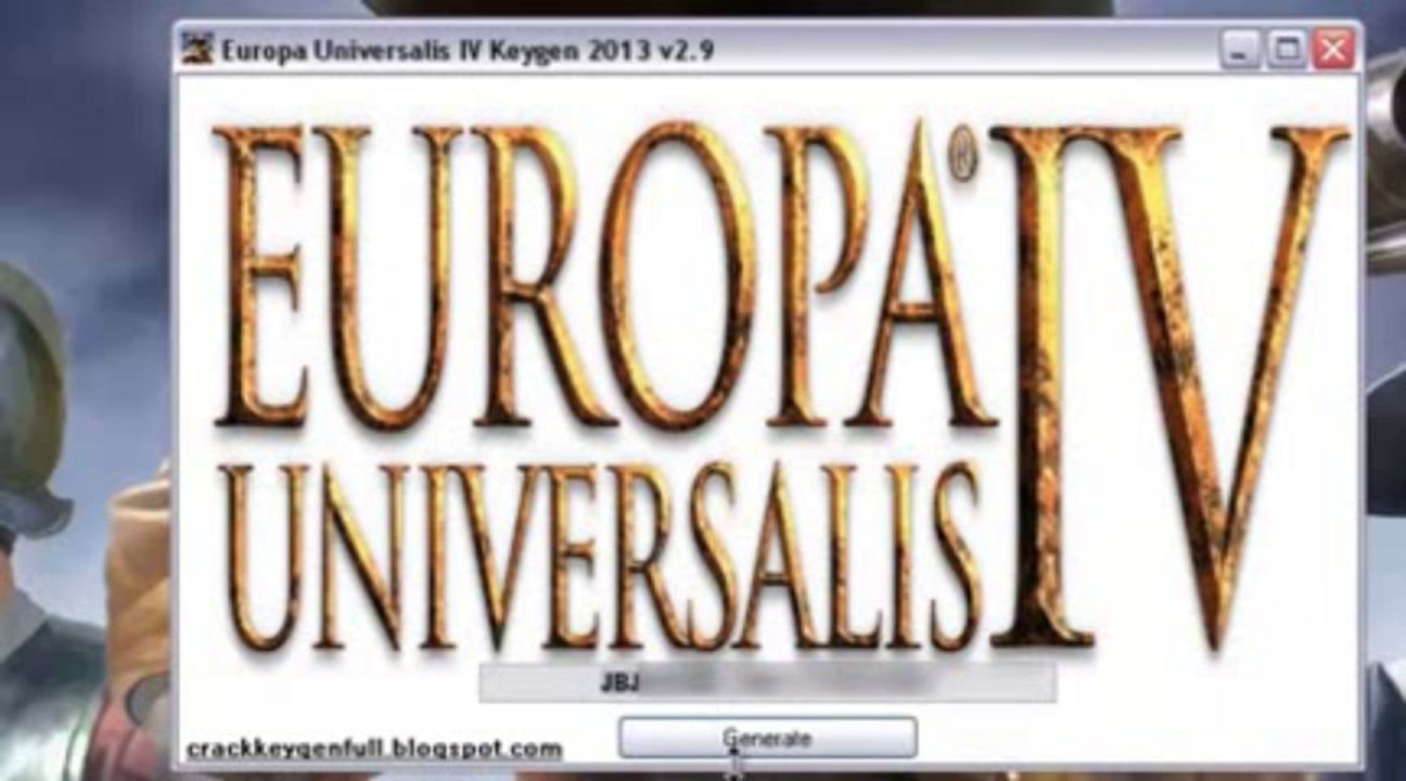 Europa Universalis IV Keygen serial number 2013 v2.9 download