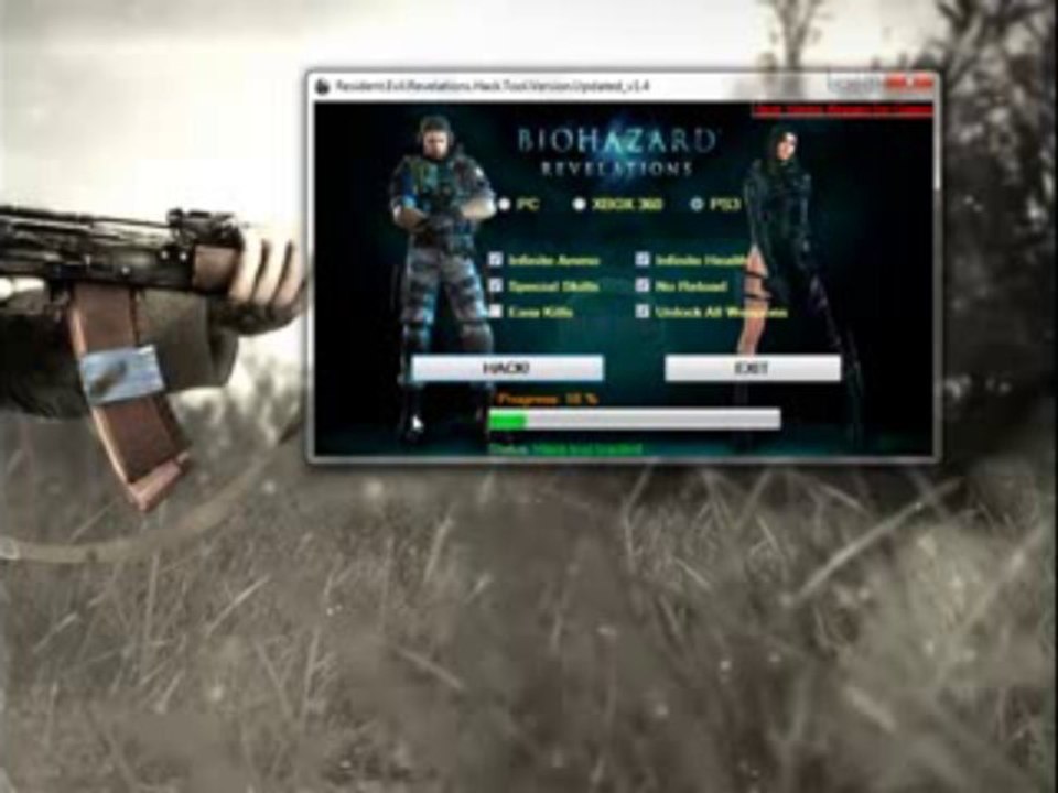 [PC & PS3] Resident Evil Revelations Hacking Tool (PS3) \ Cheat [FREE Download]