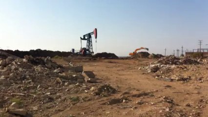 Bakü'de Petrol Kuyusu