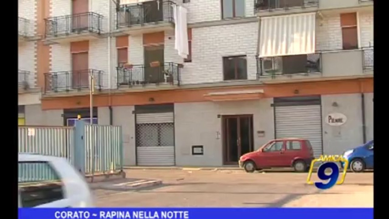 Corato | Rapina nella notte