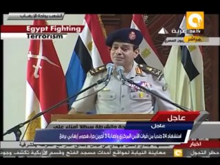 الفريق السيسي: أكدنا على أن يكون الإقتتال معنا كبديل للشعب وتجنب آلاف الضحايا