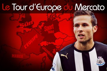 Cabaye déstabilisé, Valdés partira en fin de saison... Le Tour d'Europe du mercato !