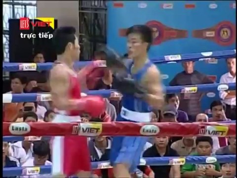 Boxing trận 1- Huỳnh Ngọc Tân (Quân khu 7) - Trần Đặng Thịnh (Quảng Ngãi)