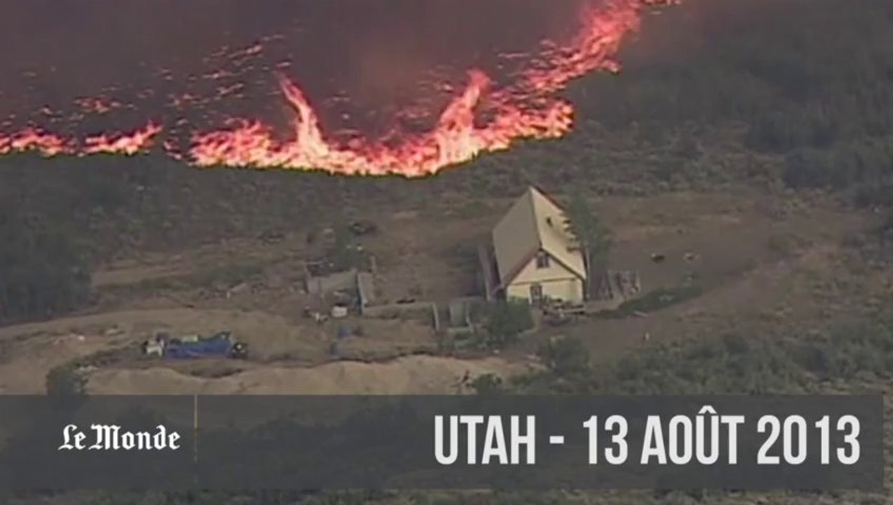 Deux semaines d'incendies ravageurs aux Etats-Unis