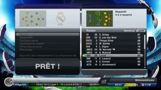 Fifa 13 - Mode Défi : 100% de victoires avec le PSG d'Elsass