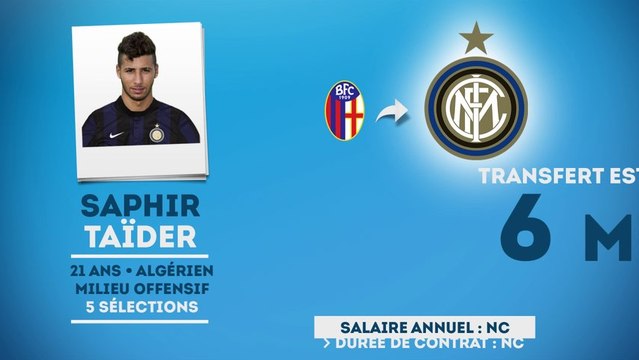 Officiel : Saphir Taïder débarque à l'Inter Milan