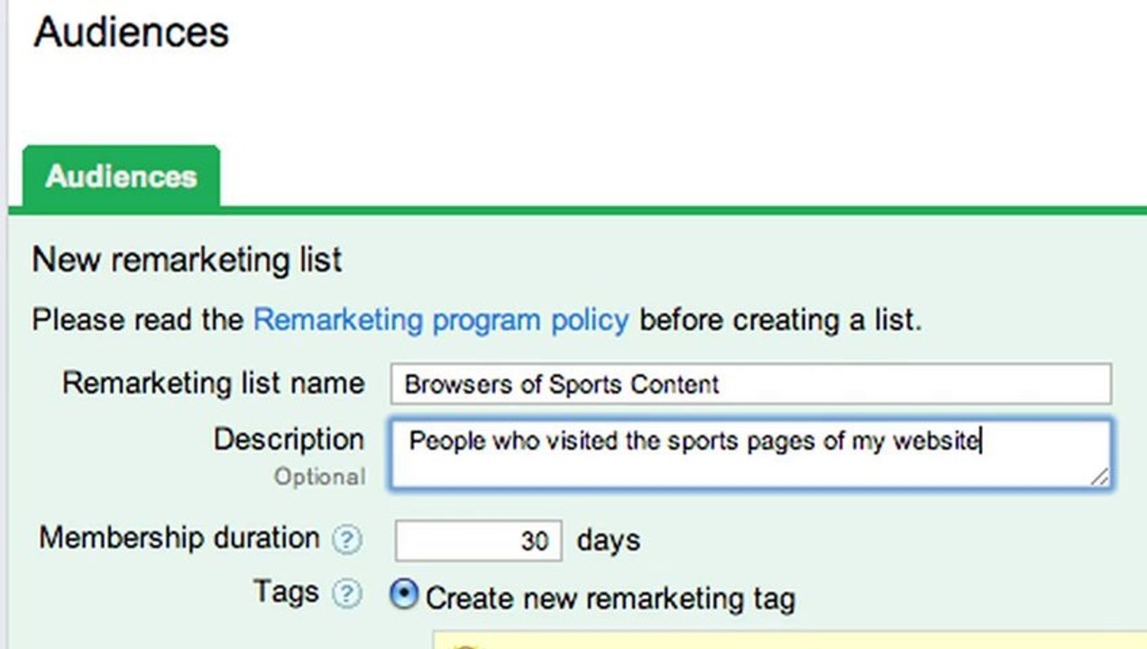 Google Ad Innovations - Remarketing