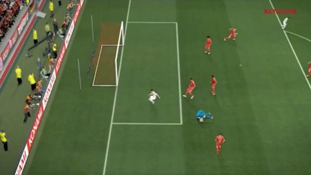 PES 2014 - Goal Keeper Controls Gameplay