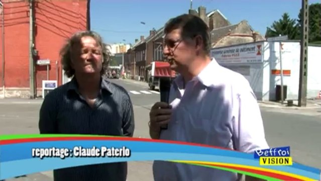 travaux rue de la république au Cateau