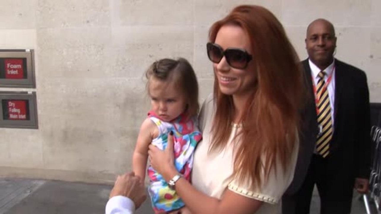 The Saturdays Wow With Their 'Mini-Sat' Daughters in London