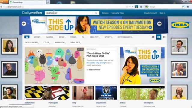 Dailymotion Publish it Démo - Revenus Pour Leur Site