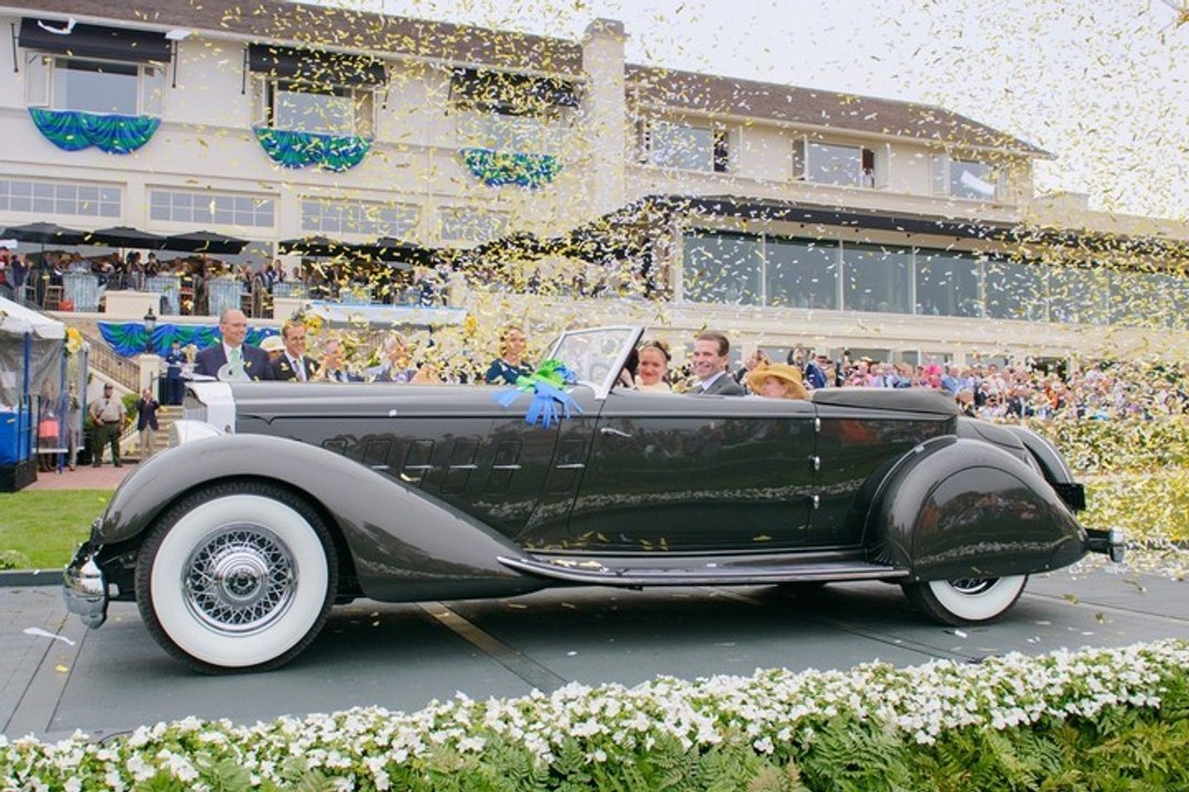 Le concours d'Elégance de Pebble Beach sacre une Packard de 1934