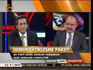 Hüseyin Çelik, 24'e konuk oldu