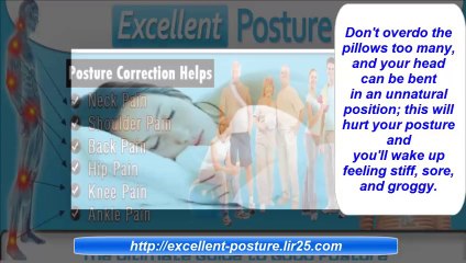 Good Sleeping Posture