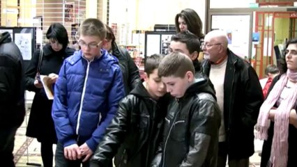 Fin du stage de BD à la bibliothèque du Cateau.