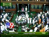 Lok Sabha adjourned thrice