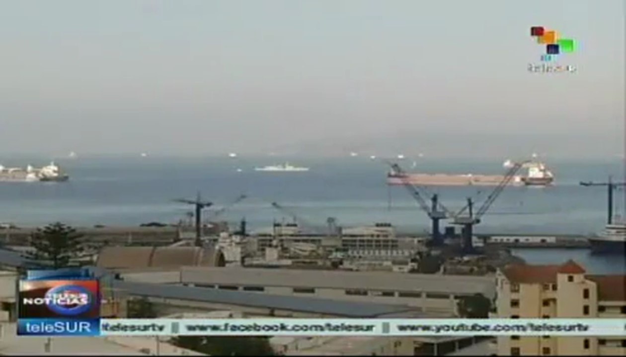 Buque de guerra inglés llega a Gibraltar en medio de tensiones