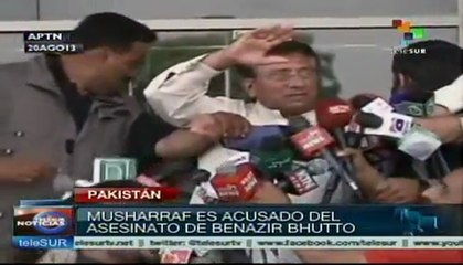 Acusan a expresidente pakistaní por asesinato de Benazir Bhutto