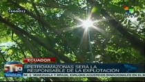 Ecuatorianos apoyan propuesta sobre el el parque nacional Yasuní