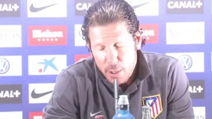 Simeone: "Villa y Costa van a funiconar juntos"