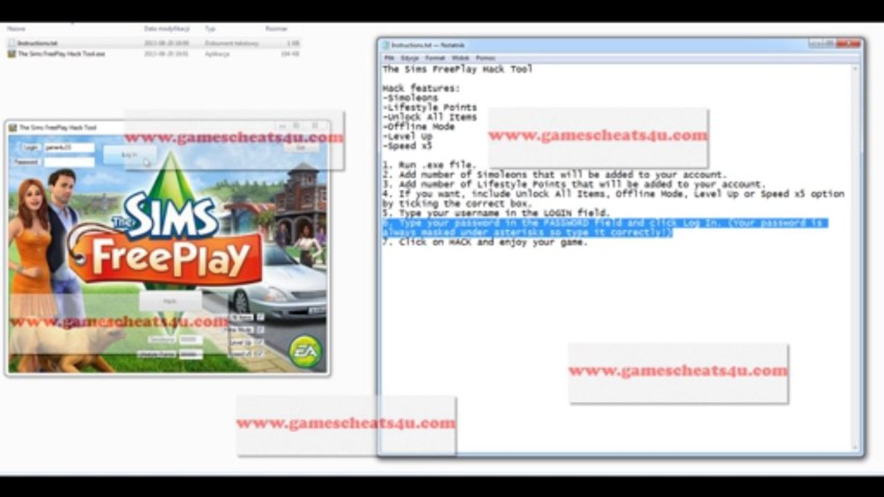 The Sims FreePlay Cheats Simoleons, Lifestyle Points, Items, Level, Offline, Speed