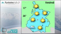 [H'Py Tv]La météo des Hautes-Pyrénées (21 août 2013)