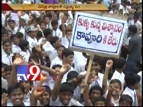 Samaikhyavadis accuse minister Kavuri of ignoring their concerns