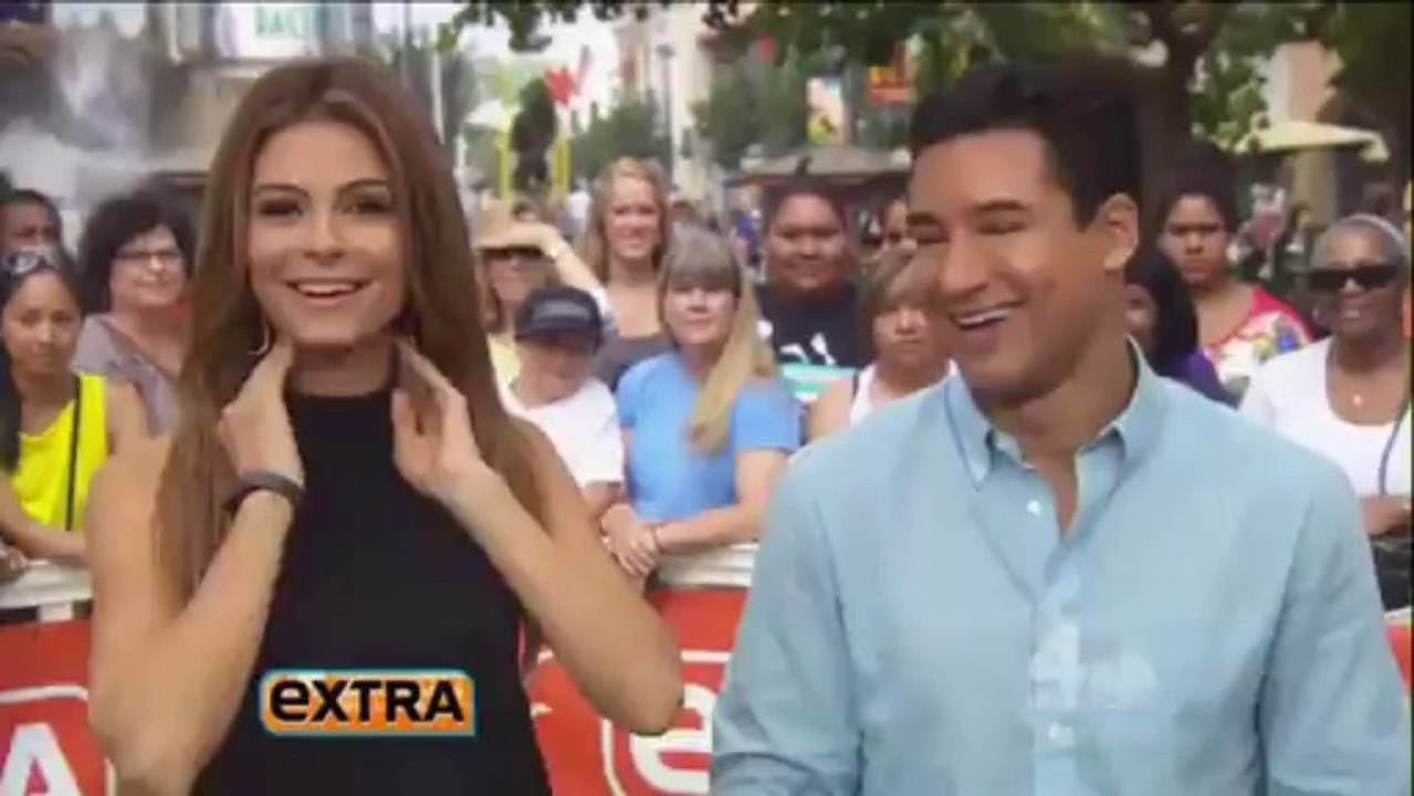 Maria Menounos Talks About Her SummerSlam Axxess Match on 'Extra'