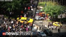 Syndicated TV Star Dr. Oz Treats Victim of Cab Accident in NYC