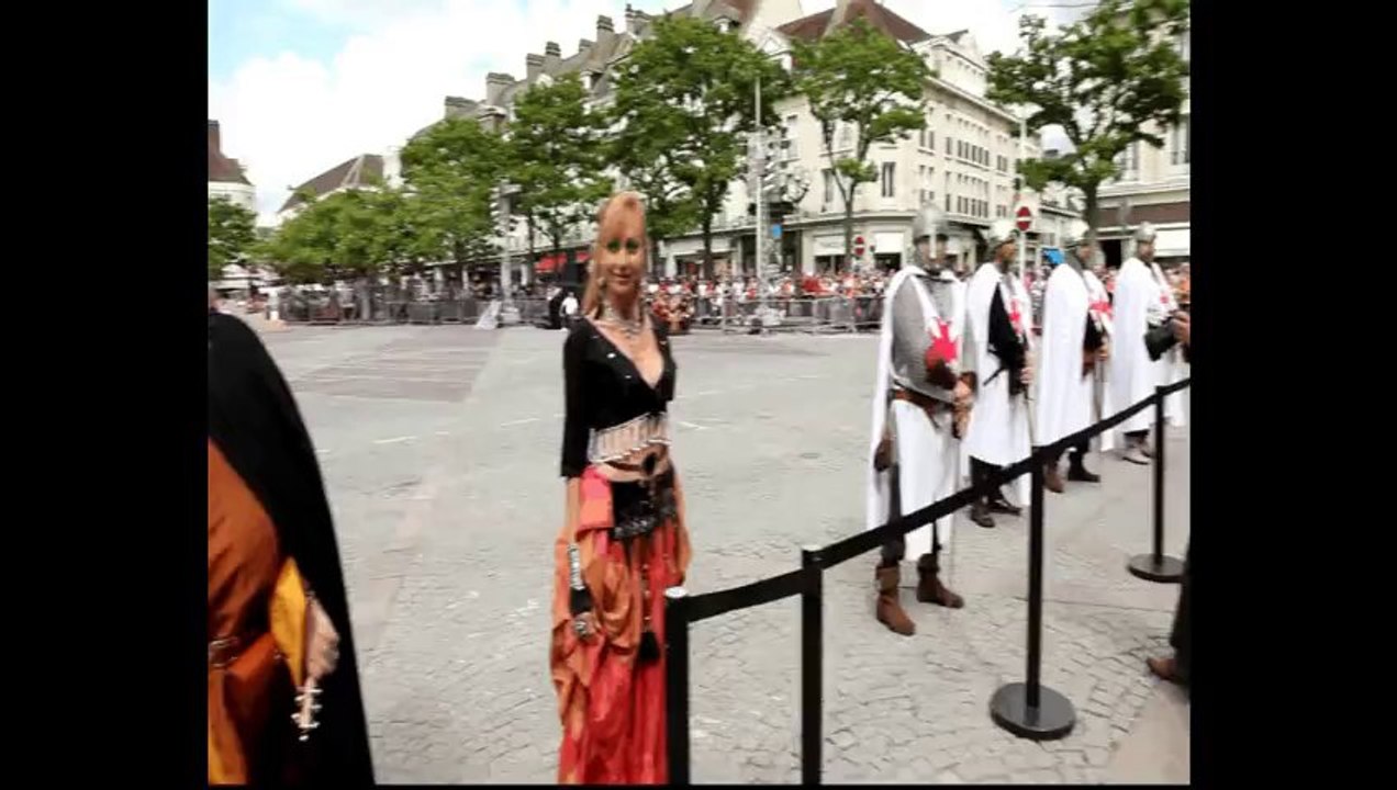 Templiers de Senlis aux Fêtes Jeanne Hachette de Beauvais