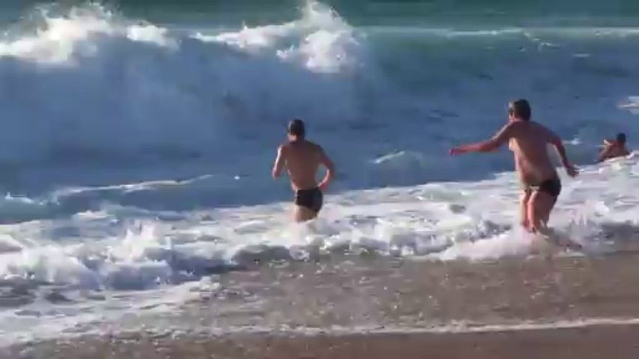 plage vagues