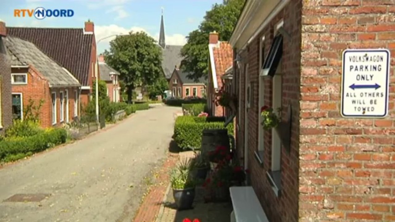 Nog geen oplossing voor kwestie gele stenen in Westeremden - RTV Noord