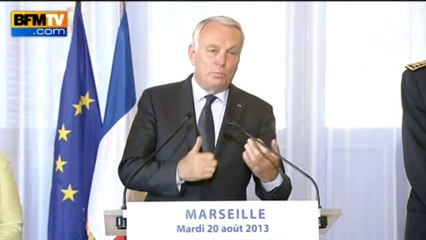 Ayrault à Marseille: "Les résultats sont là" - 20/08