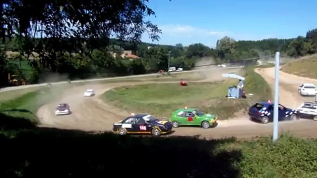 AUTOCROSS ESCLOTTES 18 AOUT 2013 T4 1ERE M