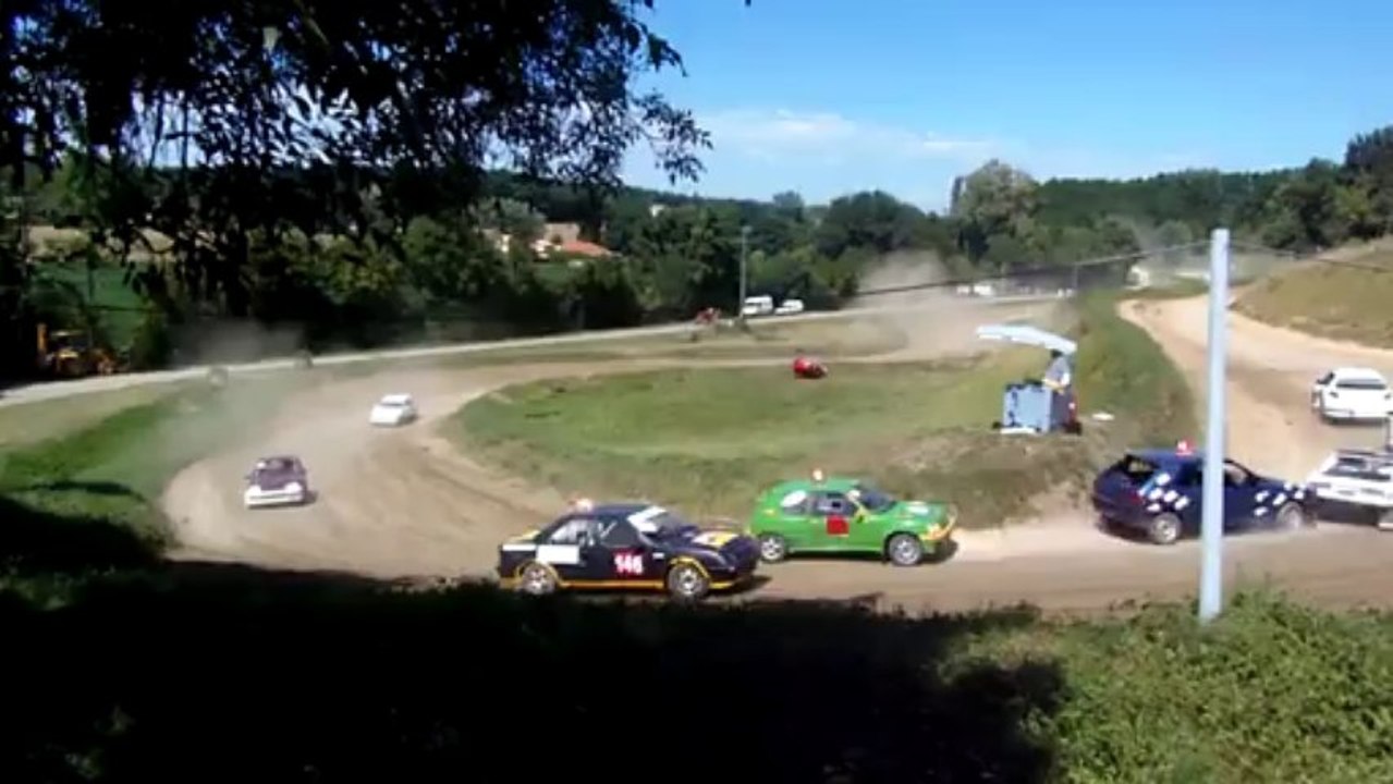 AUTOCROSS ESCLOTTES 18 AOUT 2013 T4 1ERE M