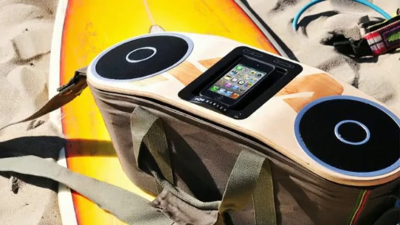 Marley Bag Portable Speaker with wireless connectivity - Gadgets & Electronics | -	TheStore.com Inc