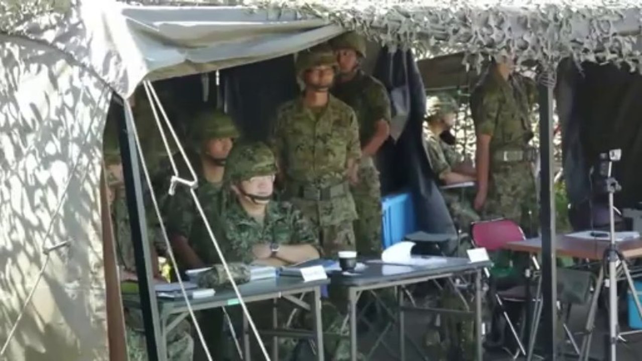 Japan's ground self-defense forces start annual exercise