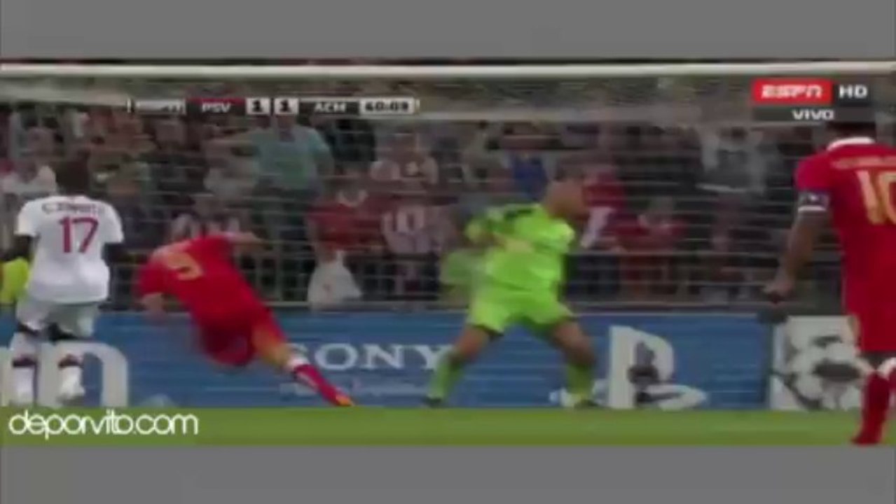 Gol Darida PSV en Champions