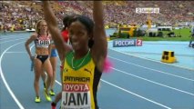 سيدات جمايكا يحرزن ذهبية سباق 4*100 متر بطولة العالم لألعاب القوى موسكو 2013