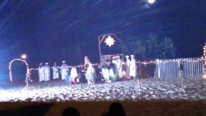 Nativity Scene  Musical - Ocean Grove Beach NJ, God's Square Mile
