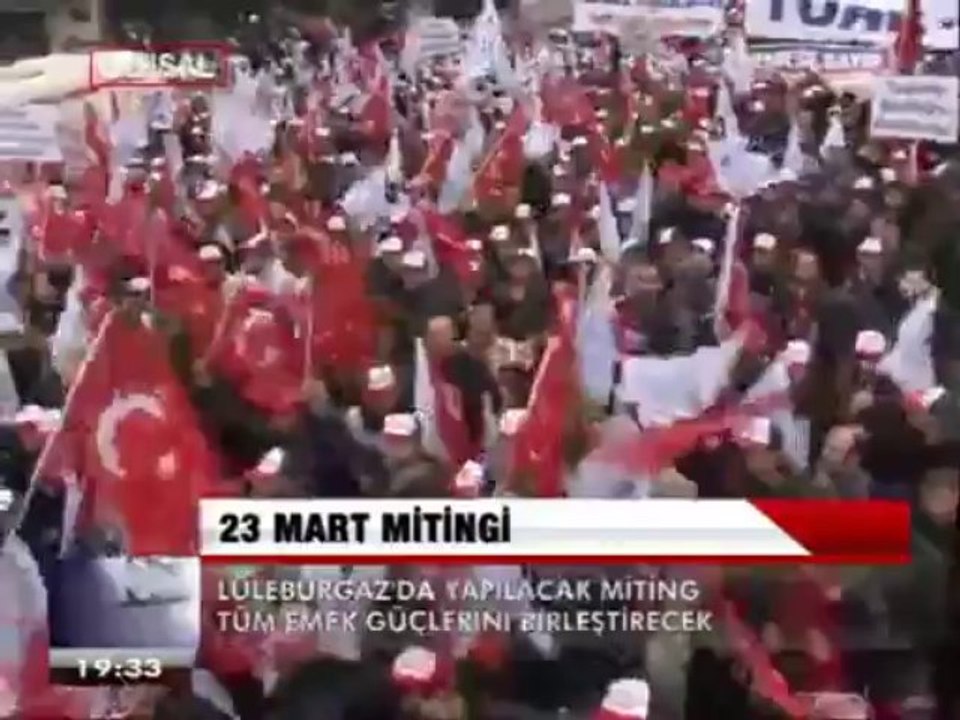 23 MART MİTİNGİ.