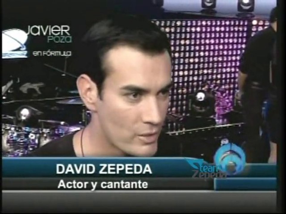 David Zepeda @davidzepeda1 habla sobre el lanzamiento de su primer disco