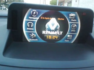 vision camara trasera fluence