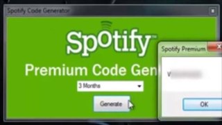 Spotify Premium Code Generator Updated [AUG 2013]