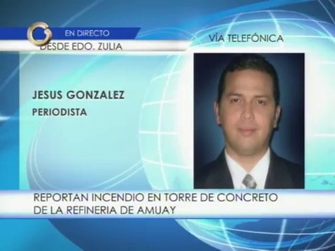 Extinguen incendio en torre de concreto de la refinería Amuay