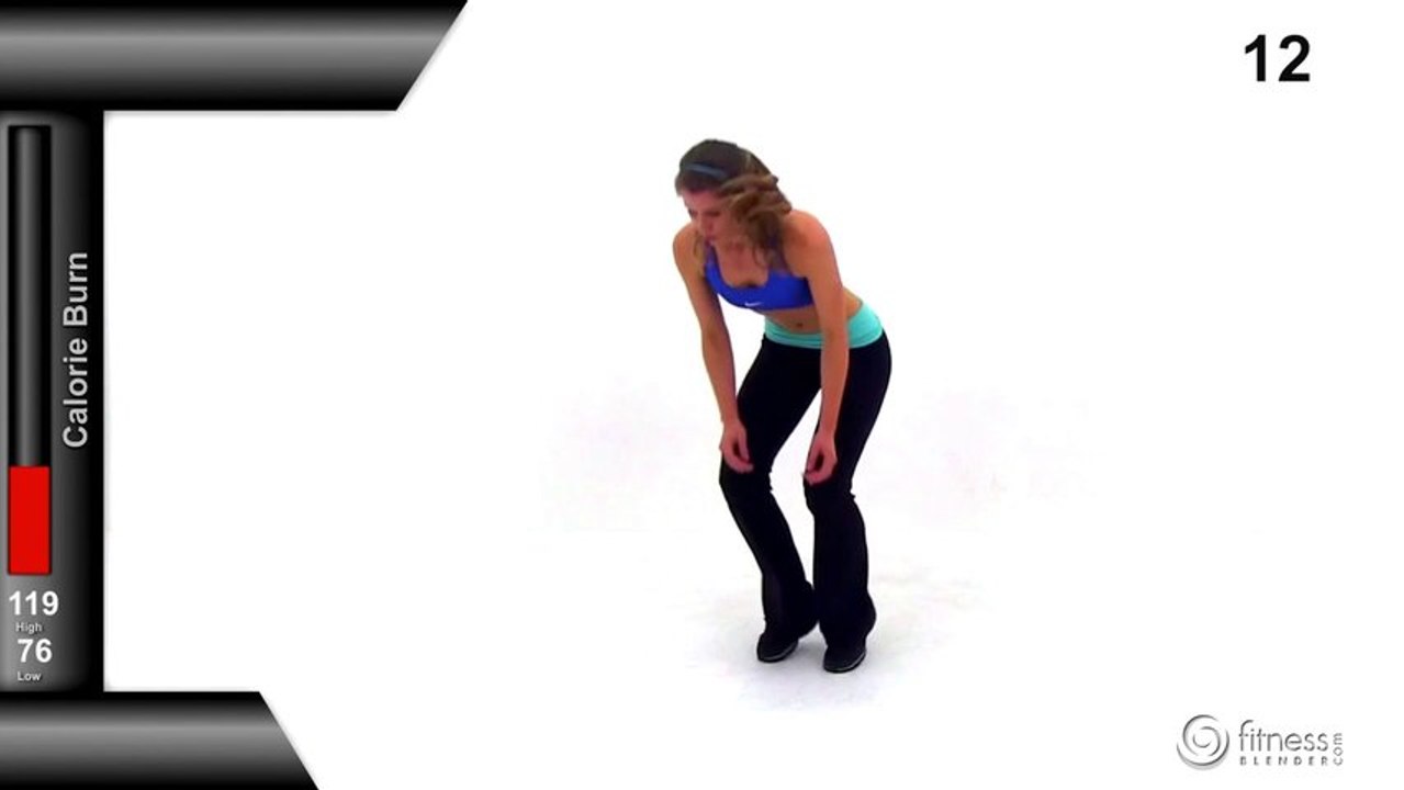 45 Minute HIIT & Total body Toning Tabata Workout - High Intensity Interval Training Workout